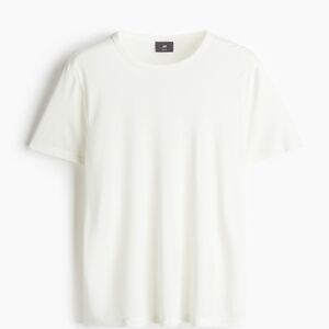 H&M Men's Short Sleeve Tee - White